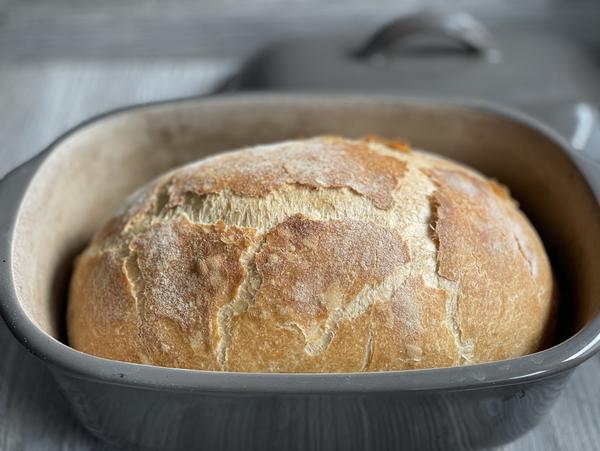 Brot gebacken für Rezept Weissbrot aus dem Ofenmeister von Pampered Chef® 
