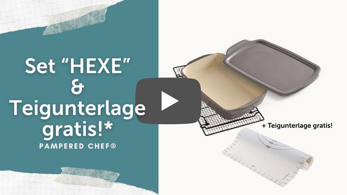 YouTube Video zum Oktober Angebot Set Hexe von Pampered Chef® 