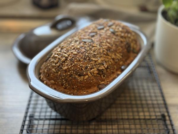 Vollkornbrot Rezept - Schritt 3 Brot - Backform - Vollkornbrot Rezept - Kleiner Zaubermeister - Pampered Chef®