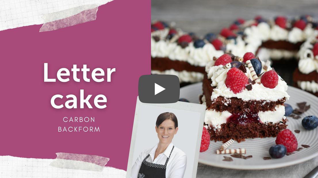 Video YouTube Rezept Letter cake von Pampered Chef® 