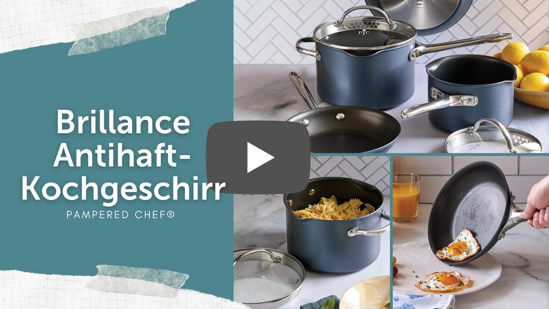 YouTube Video - Brilliance Antihaft Kochgeschirr von Pampered Chef® 