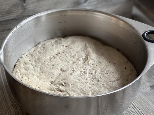 Brotteig für Rezept Queller Brot aus dem Ofenmeister von Pampered Chef® 