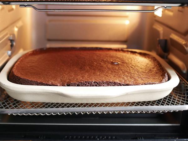 Kuchen gebacken für Rezept Brownie aus dem Air Fryer von Pampered Chef®