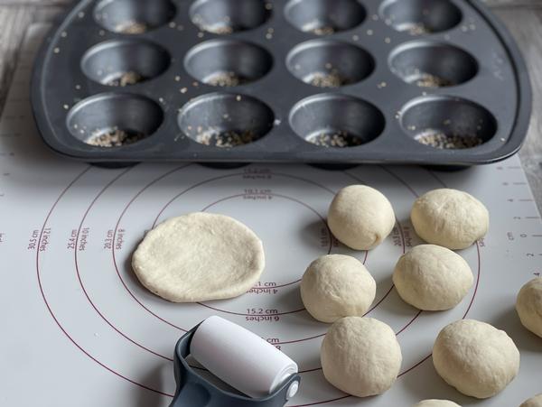 Teiglinge - Rezept Cheeseburger-Muffins aus der Muffinform von Pampered Chef® 