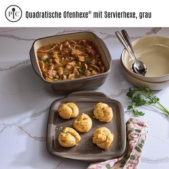 Quadratische Ofenhexe® mit Servierhexe - Pampered Chef® 