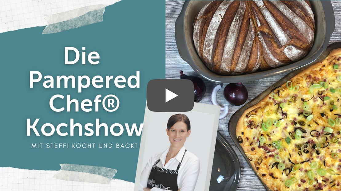 Video YouTube Kochshow von Pampered Chef® 