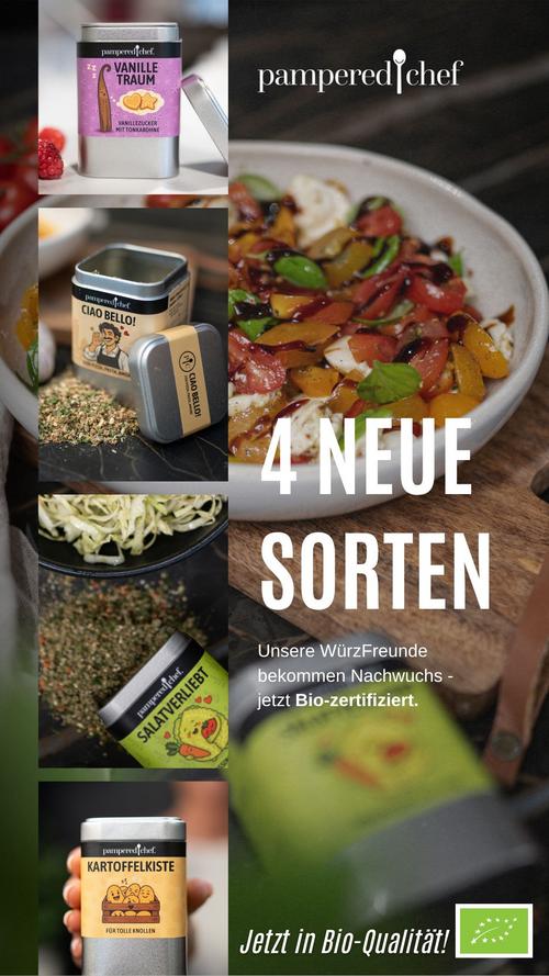 Pampered Chef® Gewürze - Würzfreude - neu ab 01. September 2026