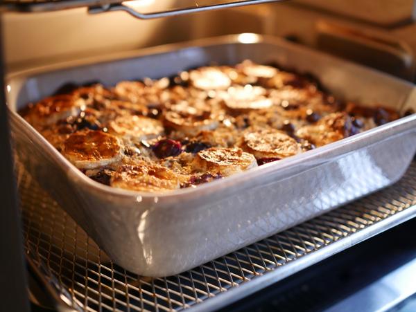 Porridge gebacken für Rezept Baked Oats aus dem Air Fryer von Pampered Chef® 