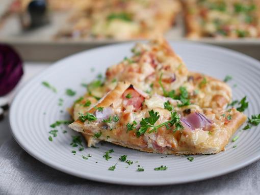 Rezept Laugen-Pizza vom grossen Ofenzauberer von Pampered Chef® 