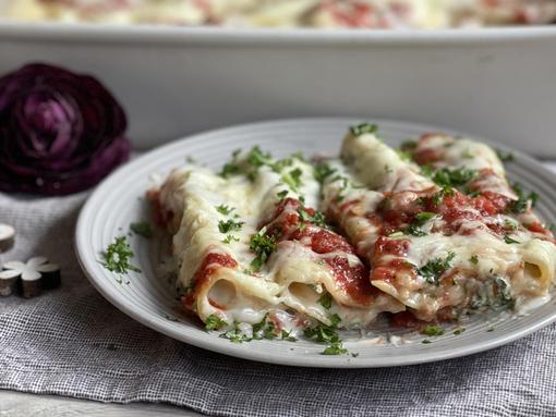 Rezept Cannelloni mit Rukola aus der Ofenhexe® von Pampered Chef® 