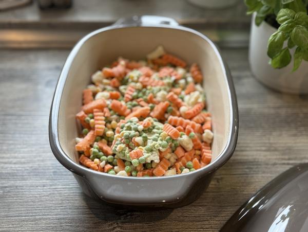 Kinder-Nudel-Topf Rezept - Gemüse TK-Gemüse im Ofenmeister für Kinder-Nudel-Topf von Pampered Chef®