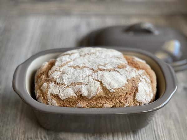 Brot gebacken - Rezept Ruck-Zuck Brot aus dem kleinen Zaubermeister von Pampered Chef® 