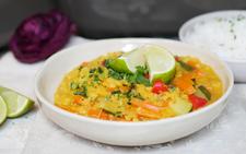Rezept Gemüse-Linsen-Curry aus dem Ofenmeister von Pampered Chef® 