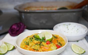 Rezept Gemüse-Linsen-Curry aus dem Ofenmeister von Pampered Chef®