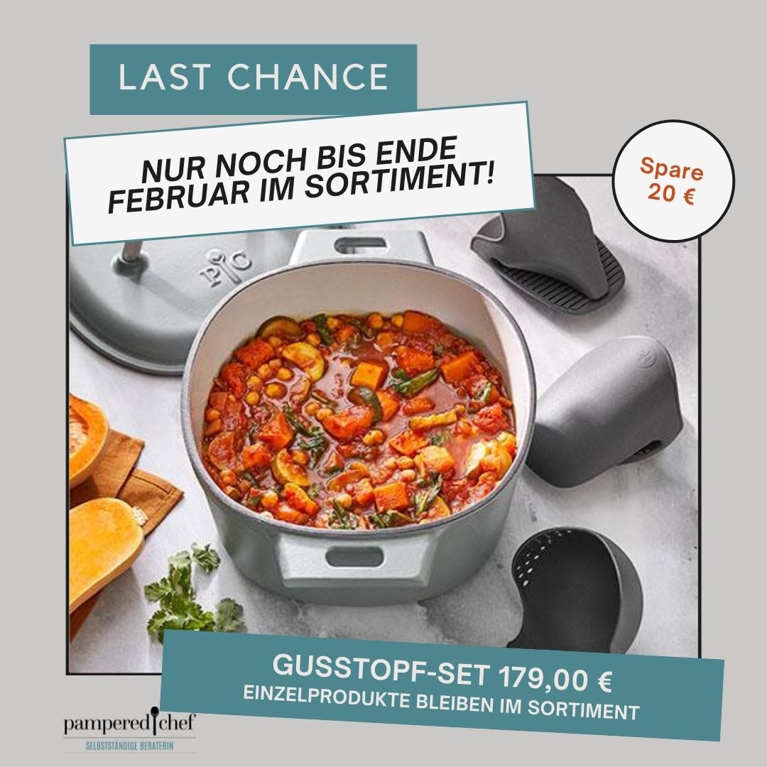 Produkt Gusstopf-Set als Last Chance Produkt von Pampered Chef® 