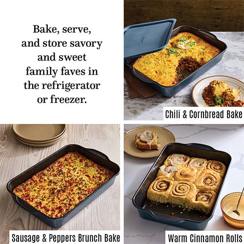 Brilliance-Antihaft-Backform-Set - 4 Brilliance-Antihaft-Backform-Set - Pampered Chef® - Übersicht