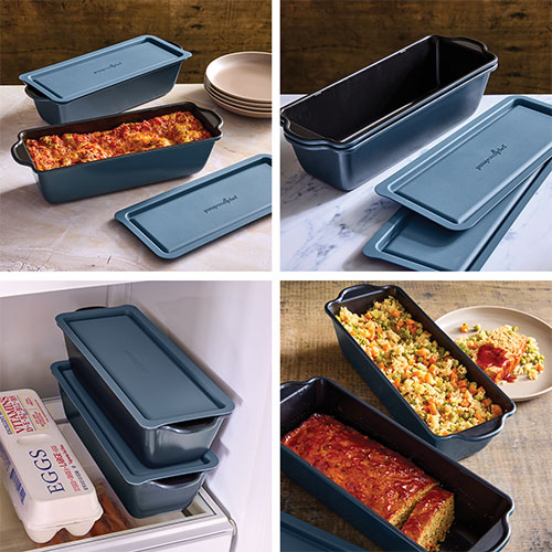 Brilliance Kastenformen-Set mit Deckeln - 5 Übersicht - Brilliance Kastenformen-Set mit Deckeln - Pampered Chef®