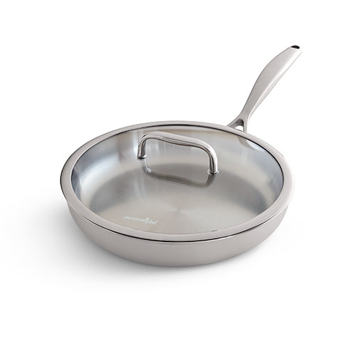 Edelstahlpfanne - Ansicht Edelstahlpfanne 30 cm von Pampered Chef® - Einzelansicht - Freigestellt