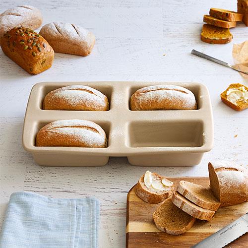 ▷ Mini-Kastenform von Pampered Chef® ⇒ 4er Backform
