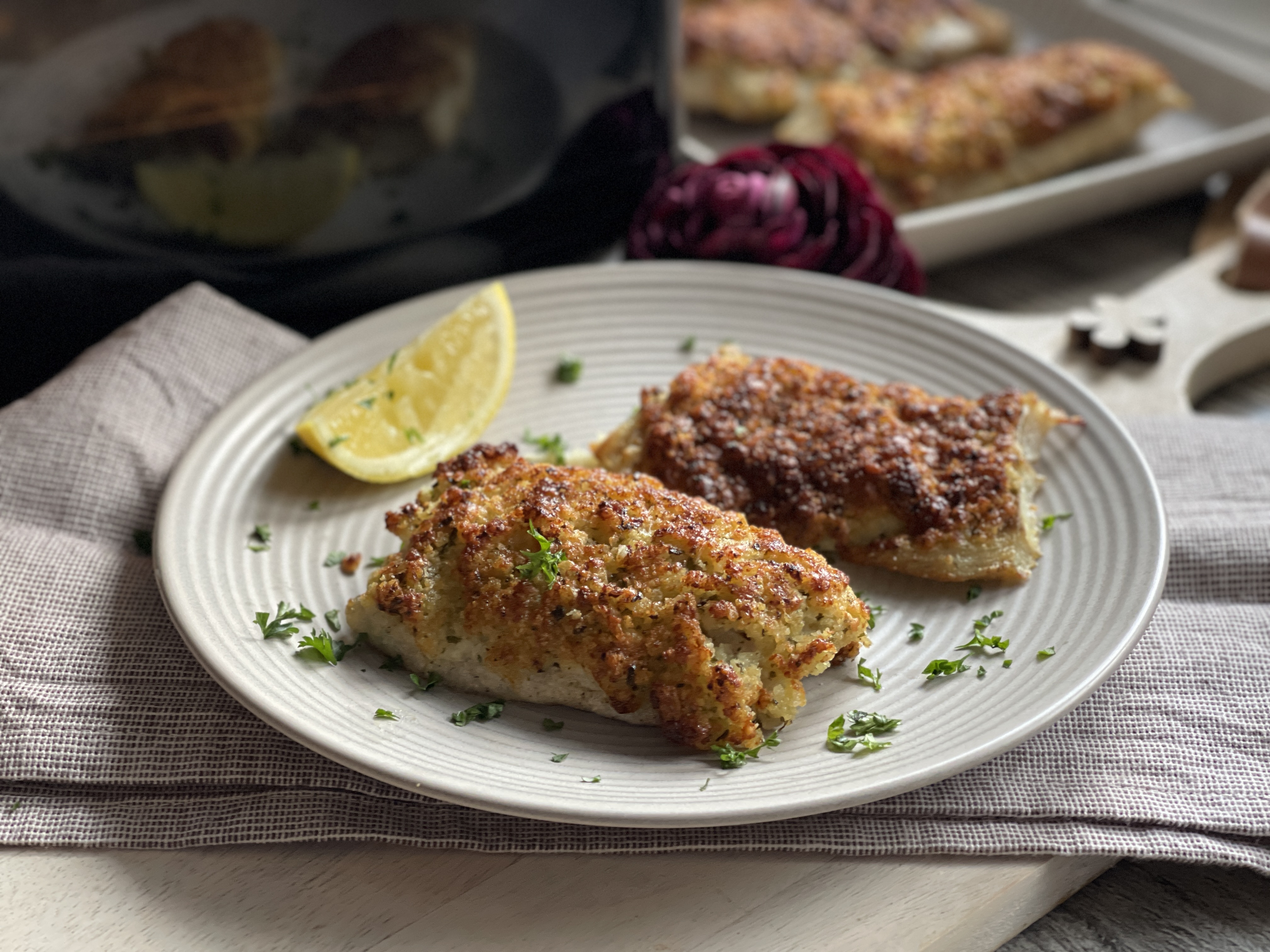 Fischfilet Bordelaise