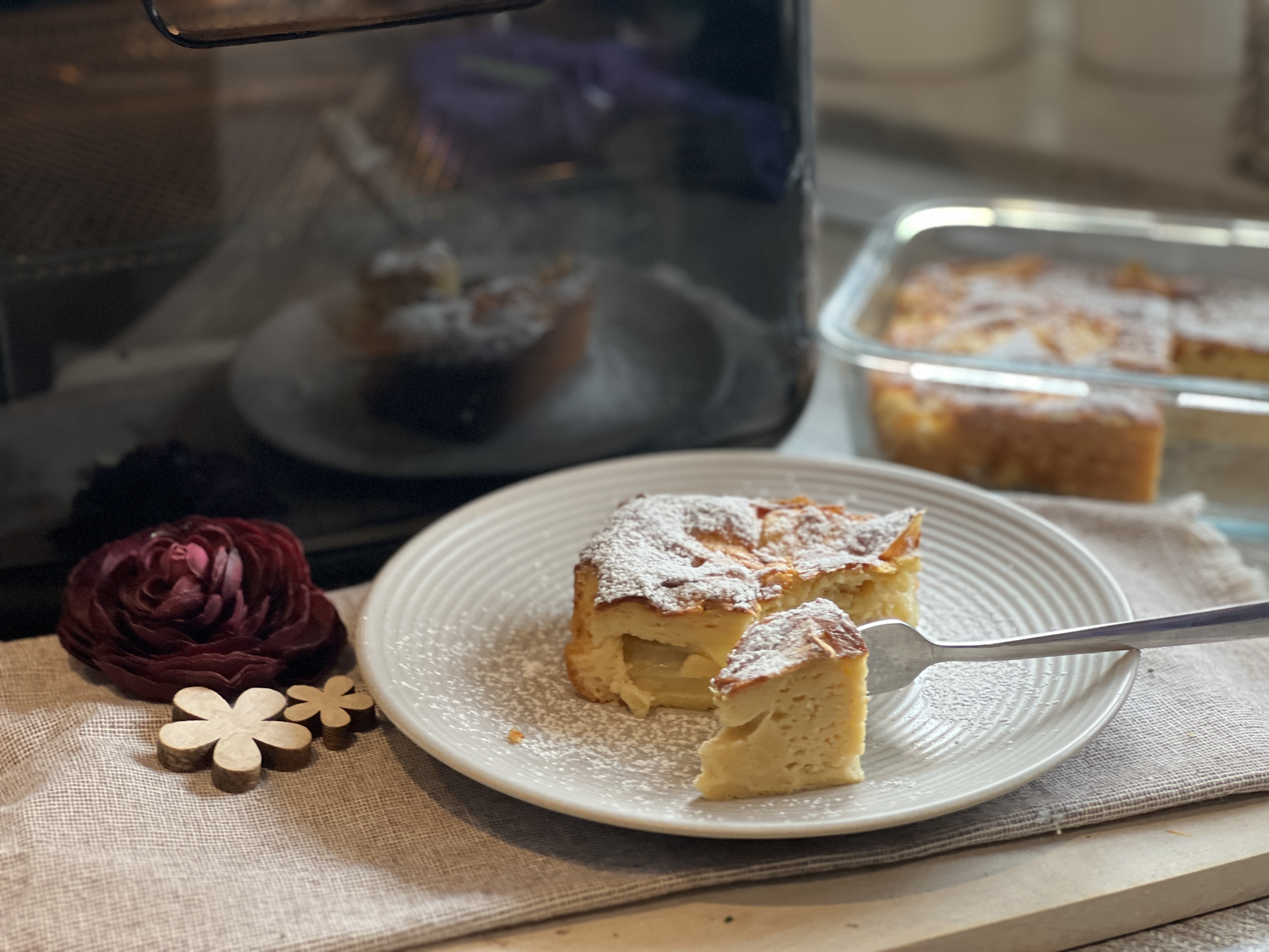 Fitness-Apfelkuchen