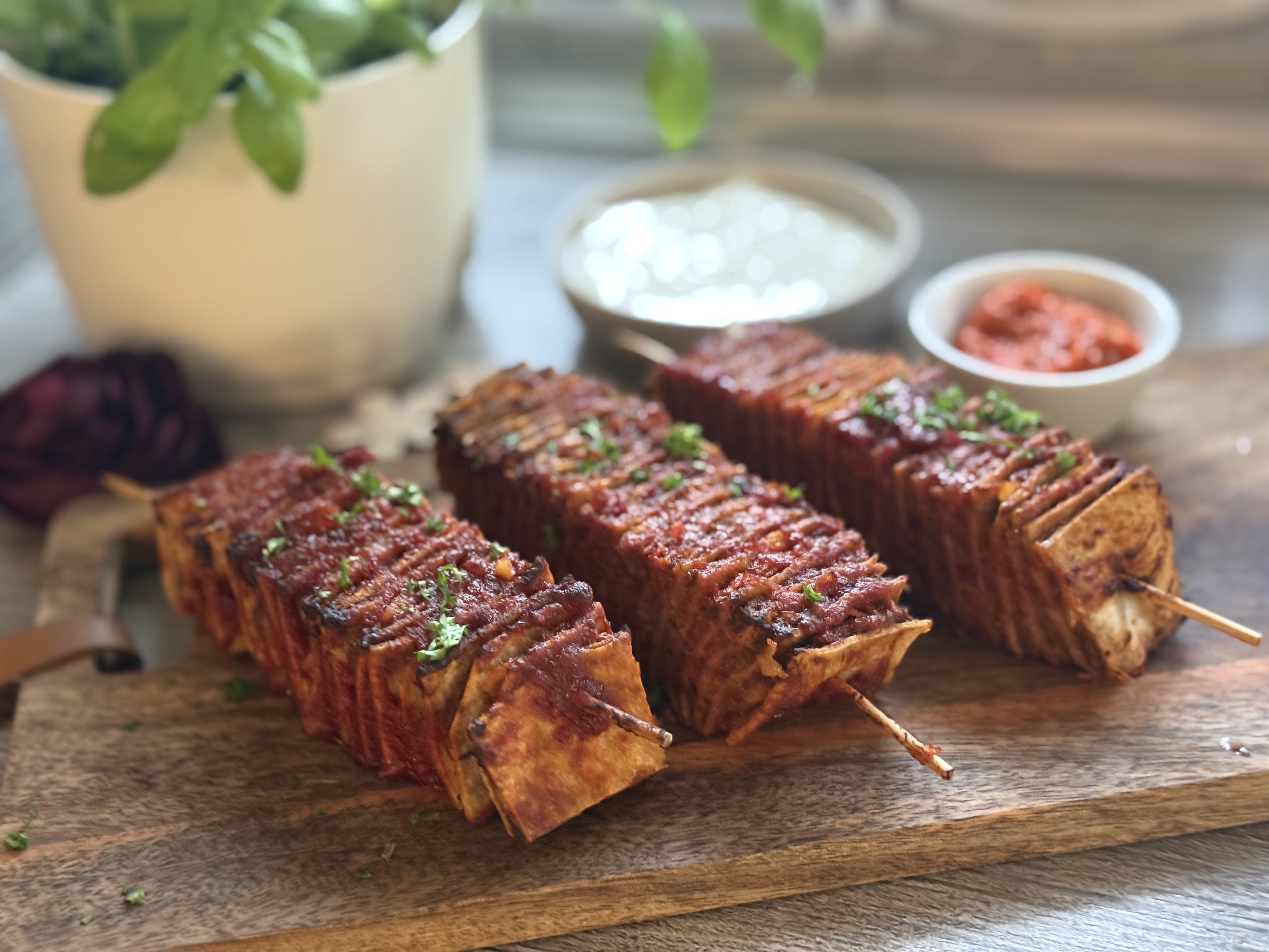 Kebab-Wrap-Spieße