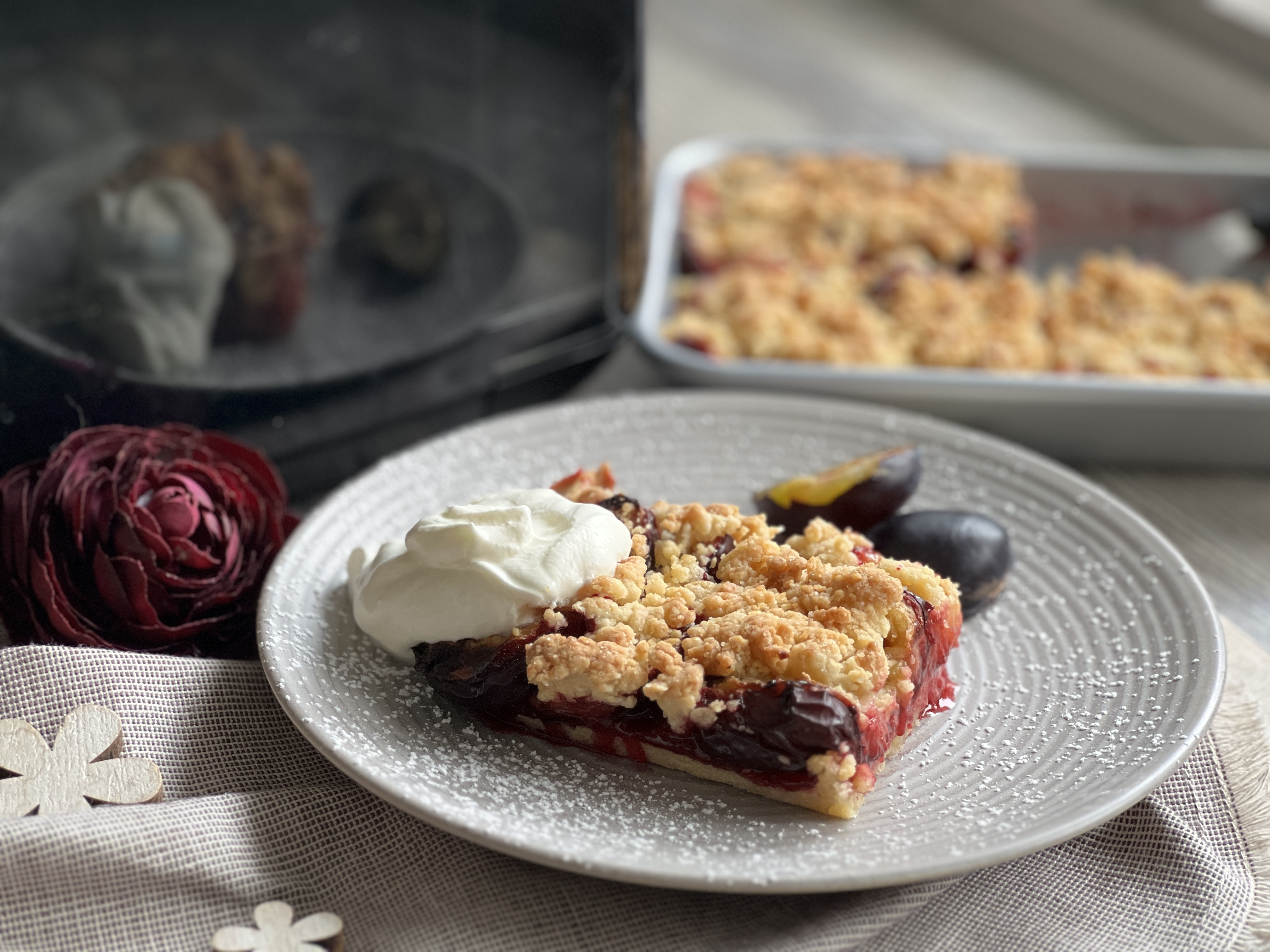 Kleiner Zwetschgenkuchen