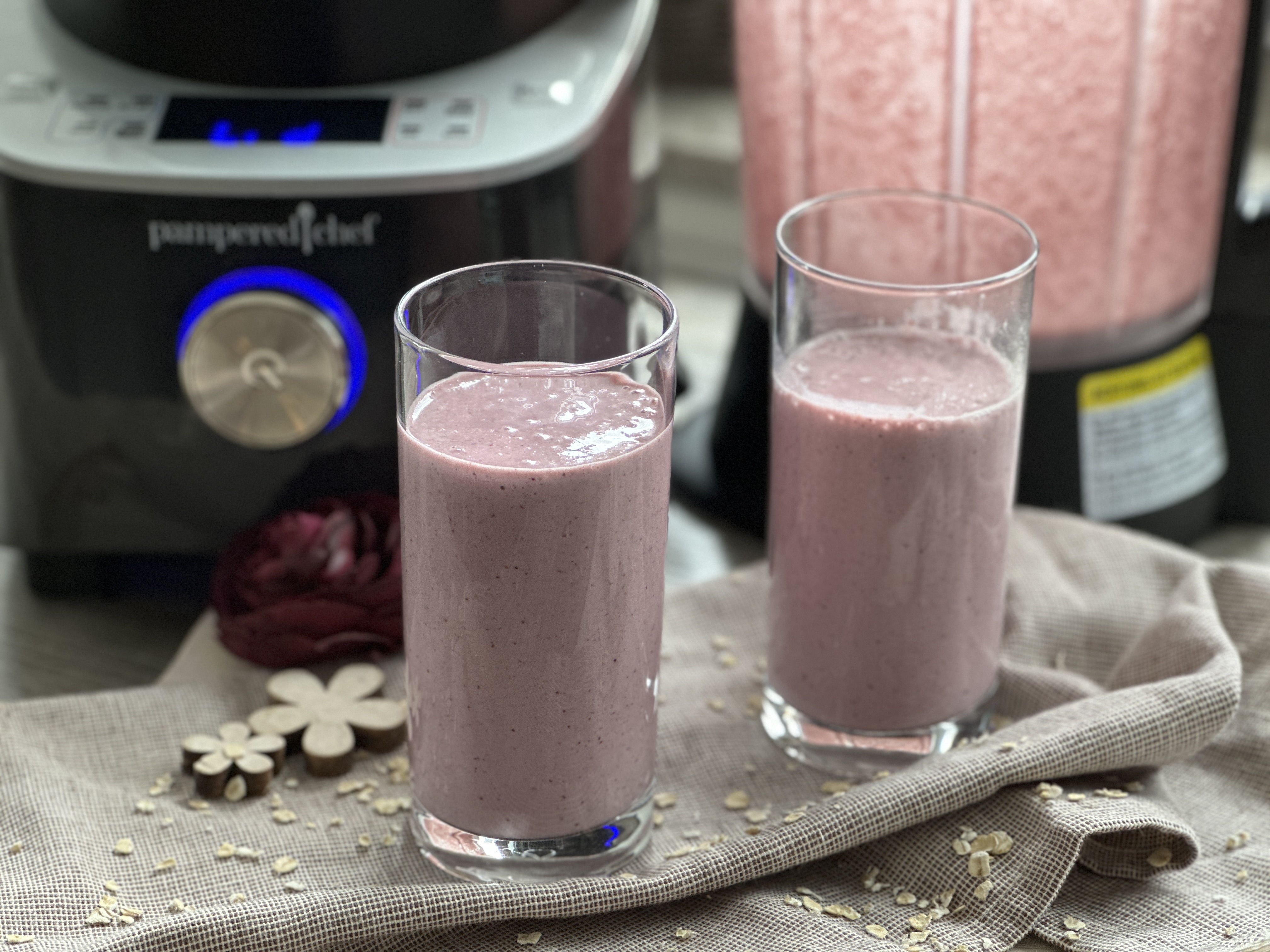 Beeren-Frückstück-Smoothie