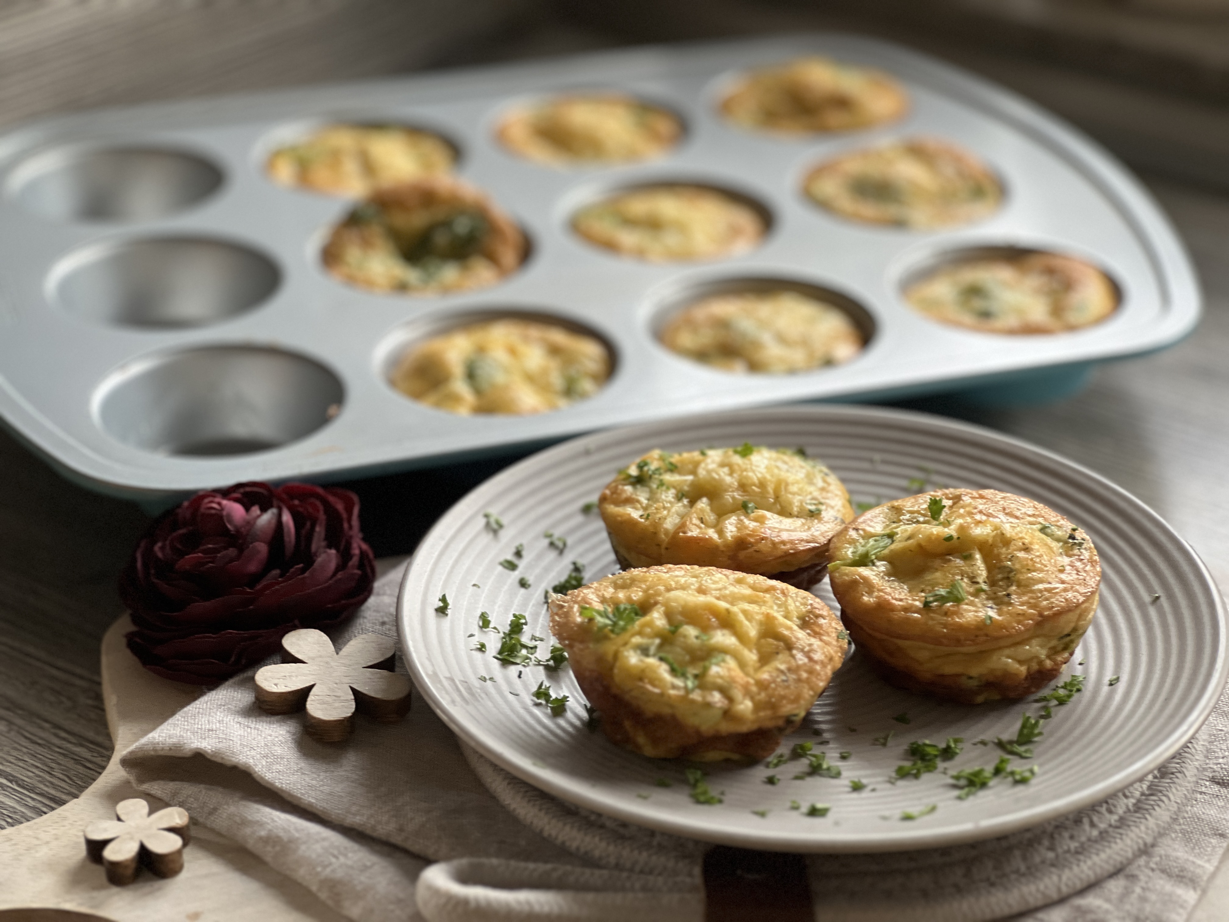 Brokkoli-Ei-Muffins