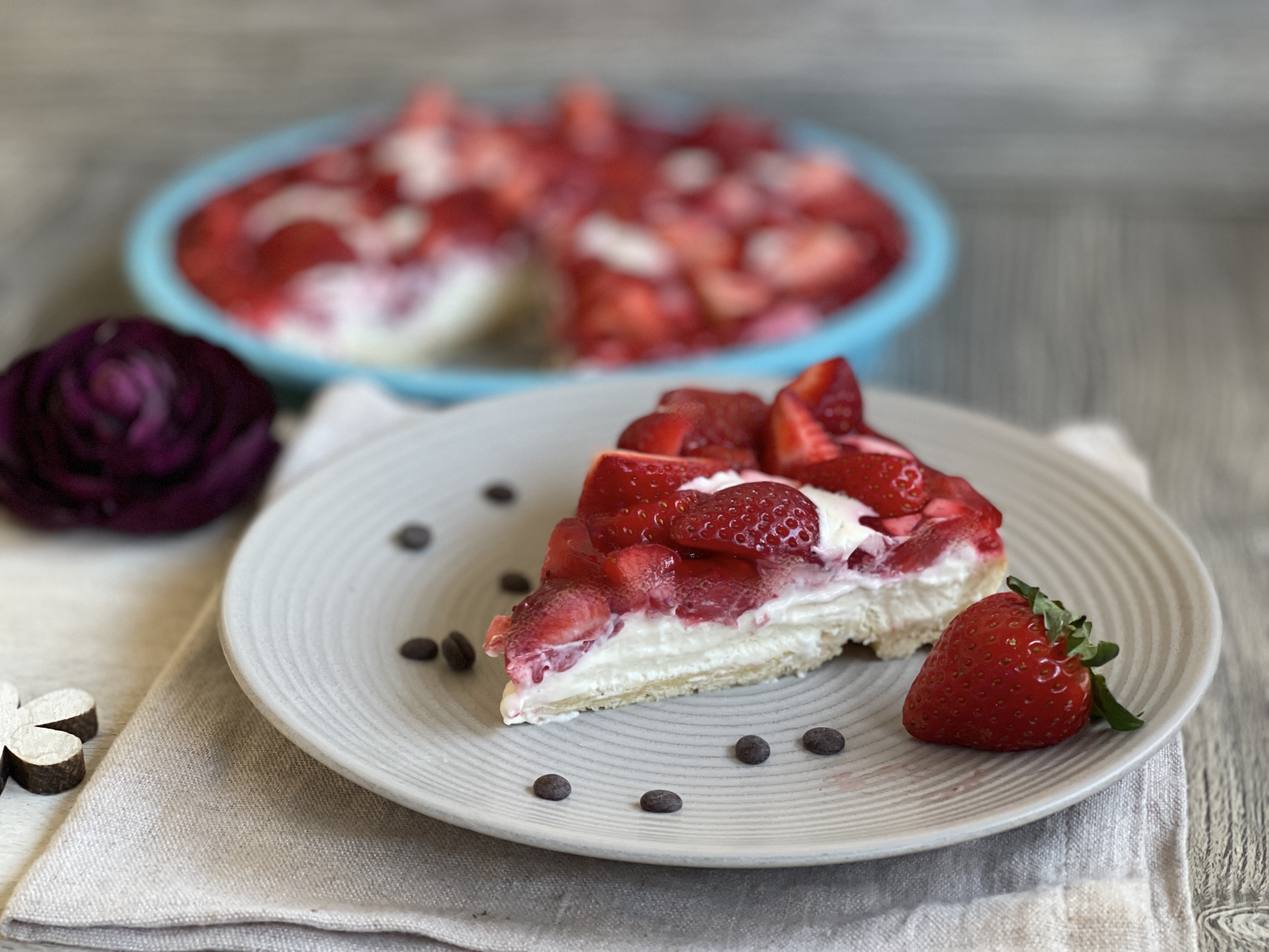 Erdbeer-Sahne-Tarte