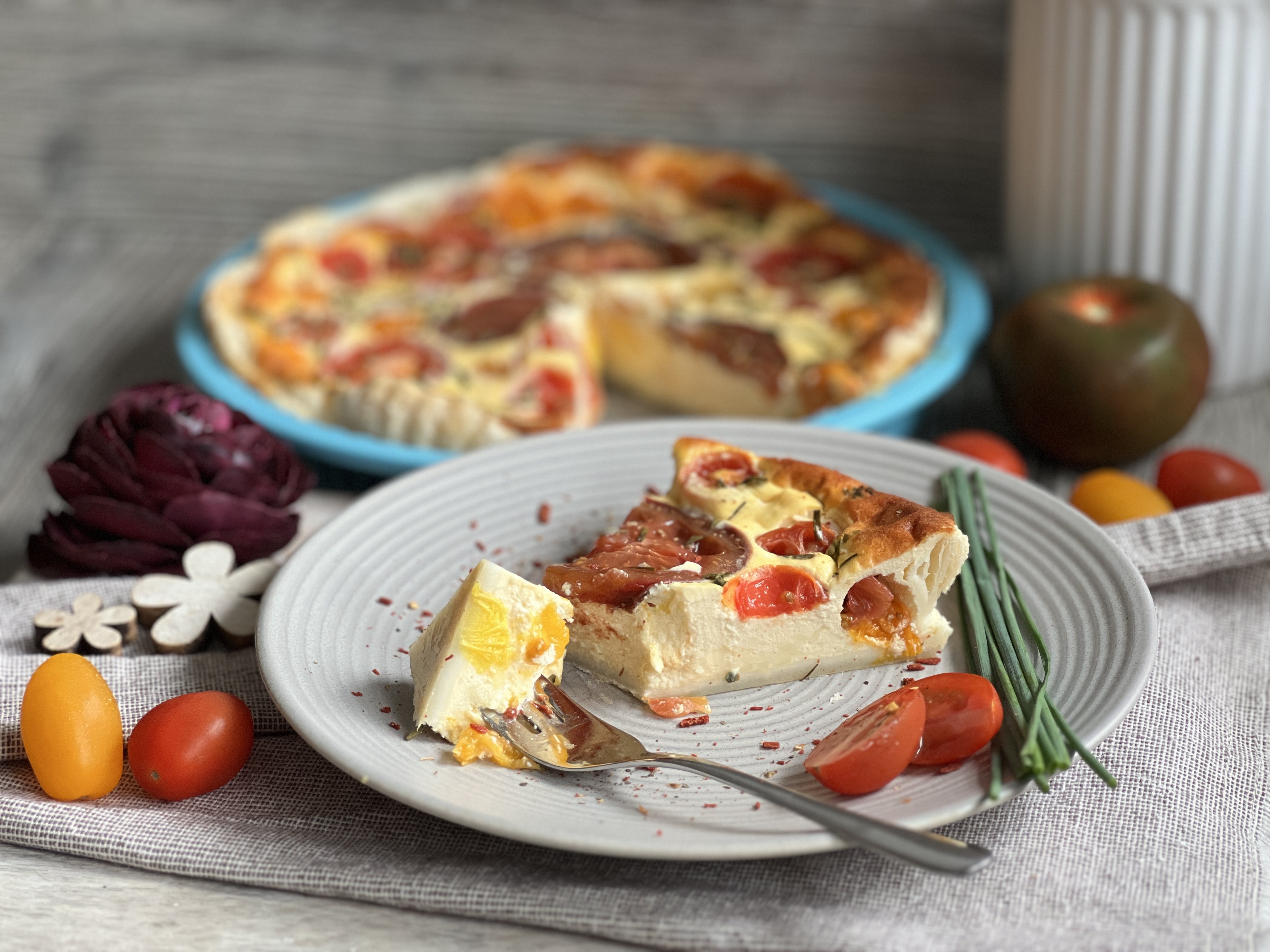 Tomaten-Quiche