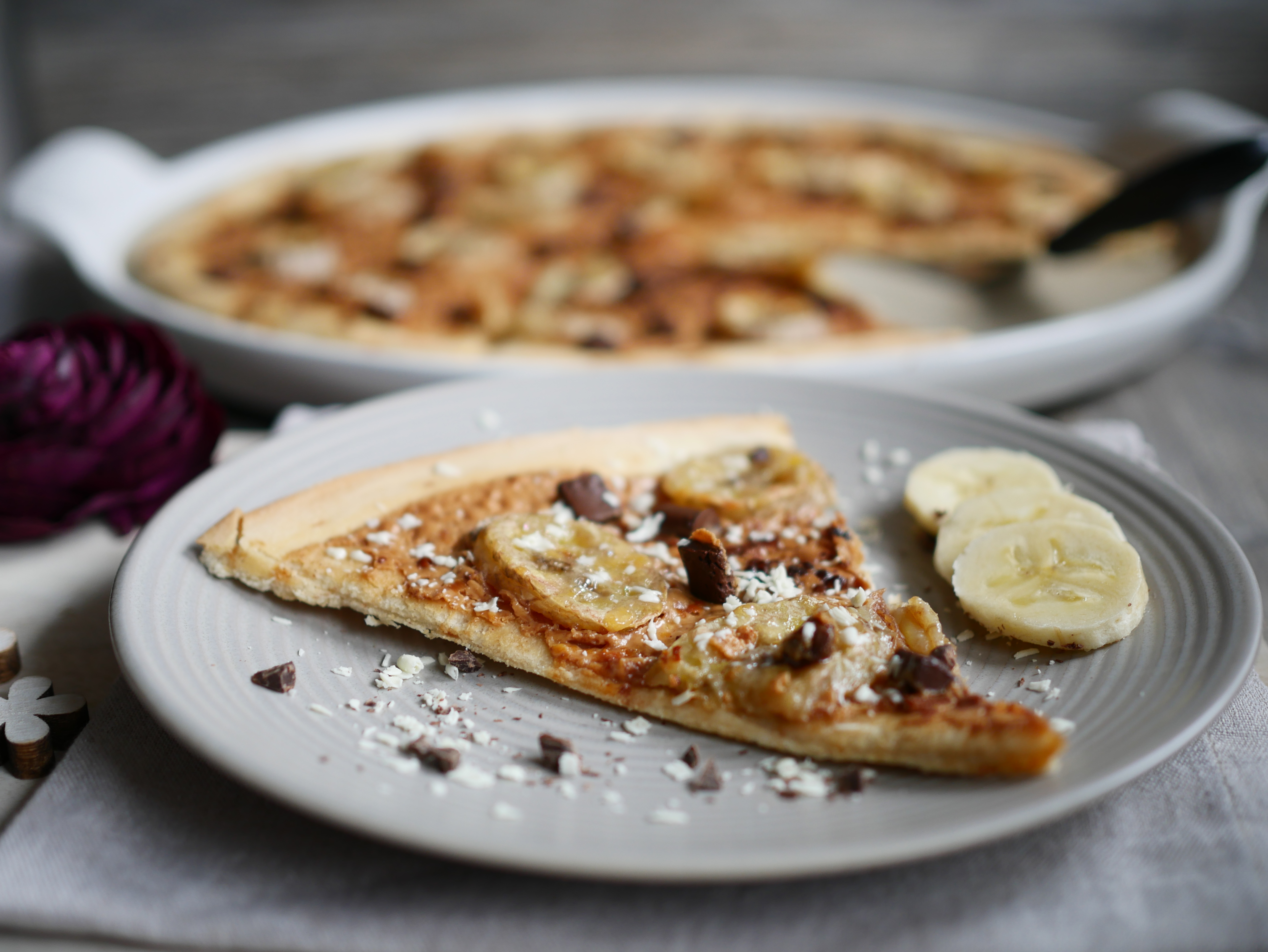 Süße Pizza