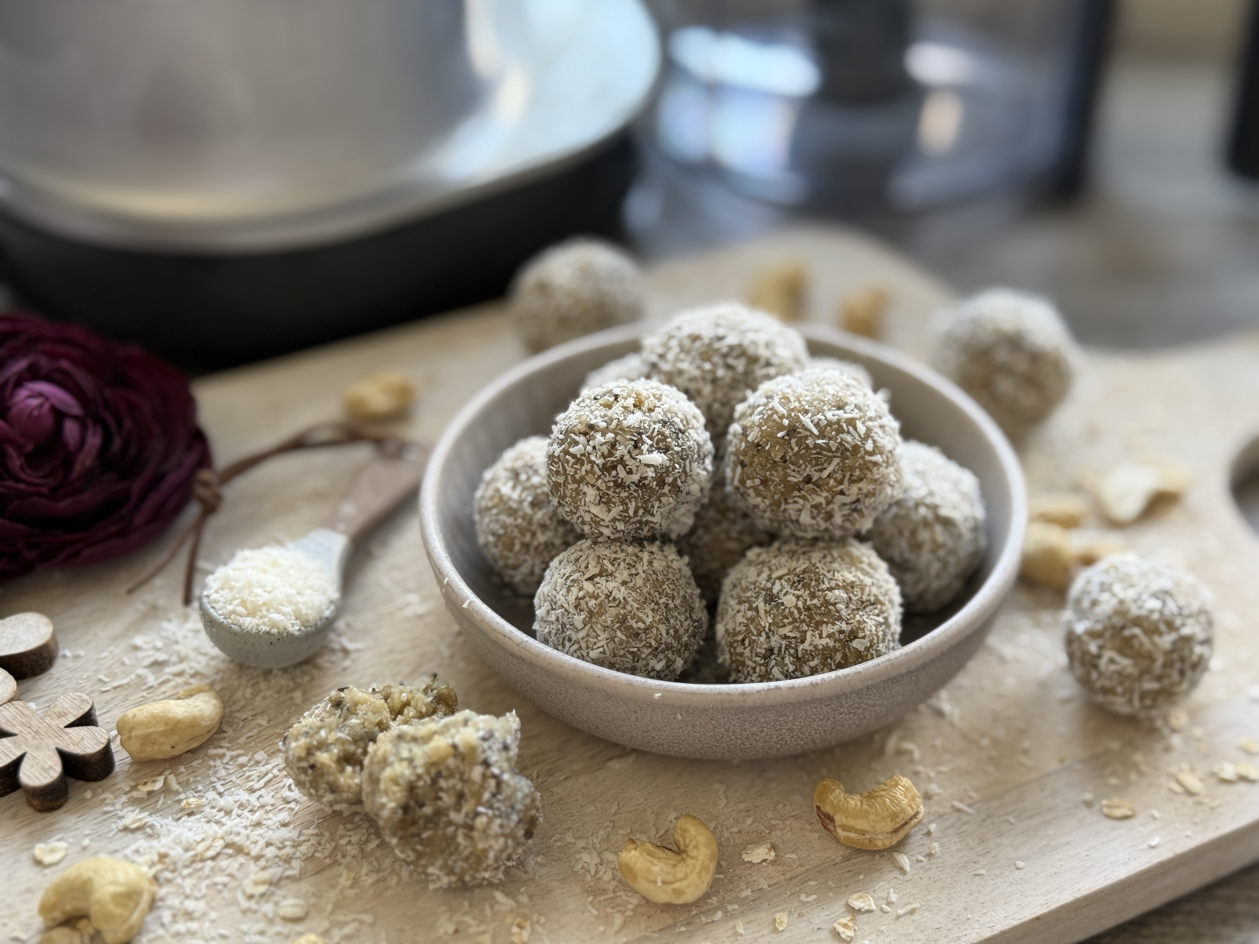 Energiebällchen Kokos-Chia