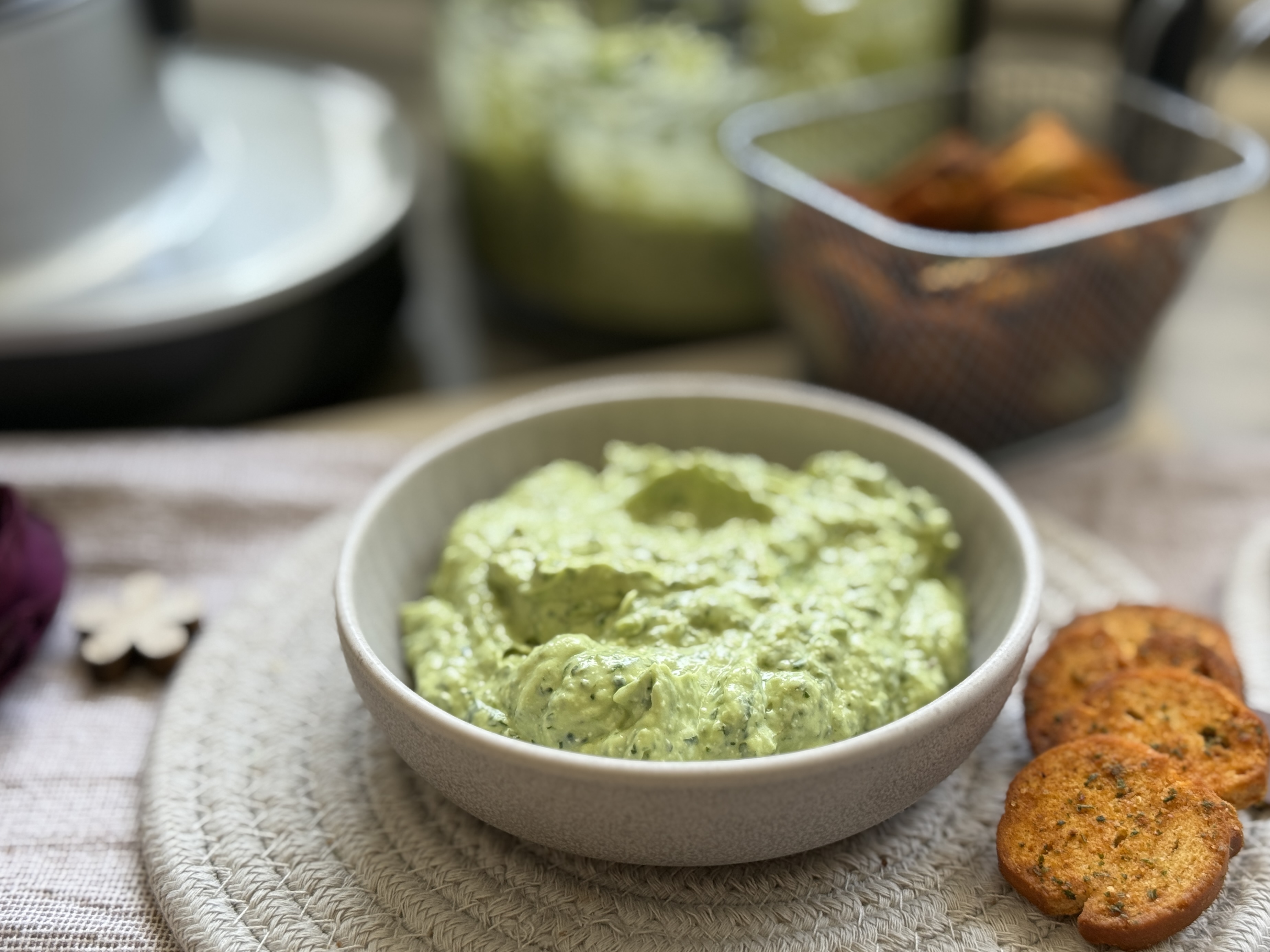 Grüner Göttinnen Dip
