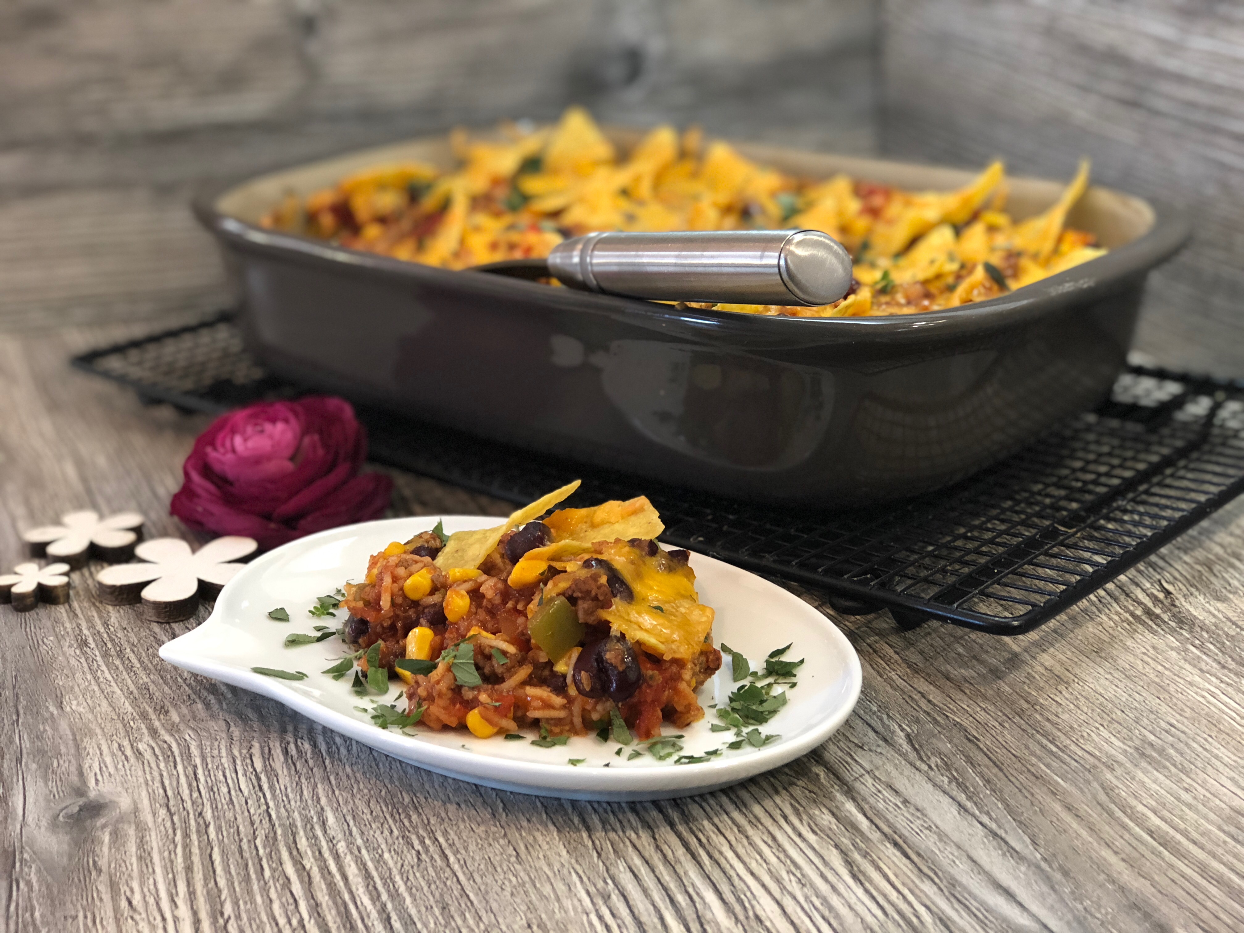 Chili con carne Auflauf