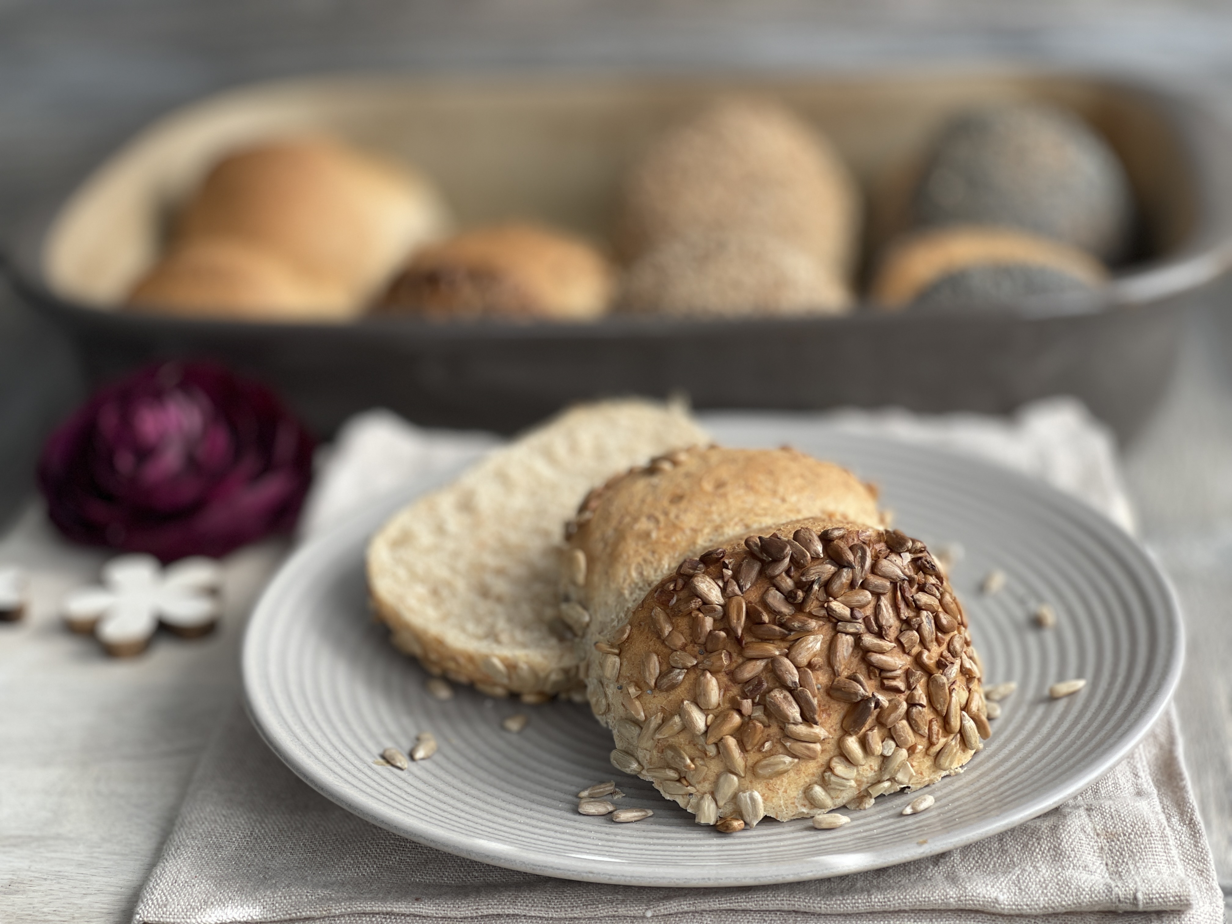 Schnelle Sonntagsbrötchen