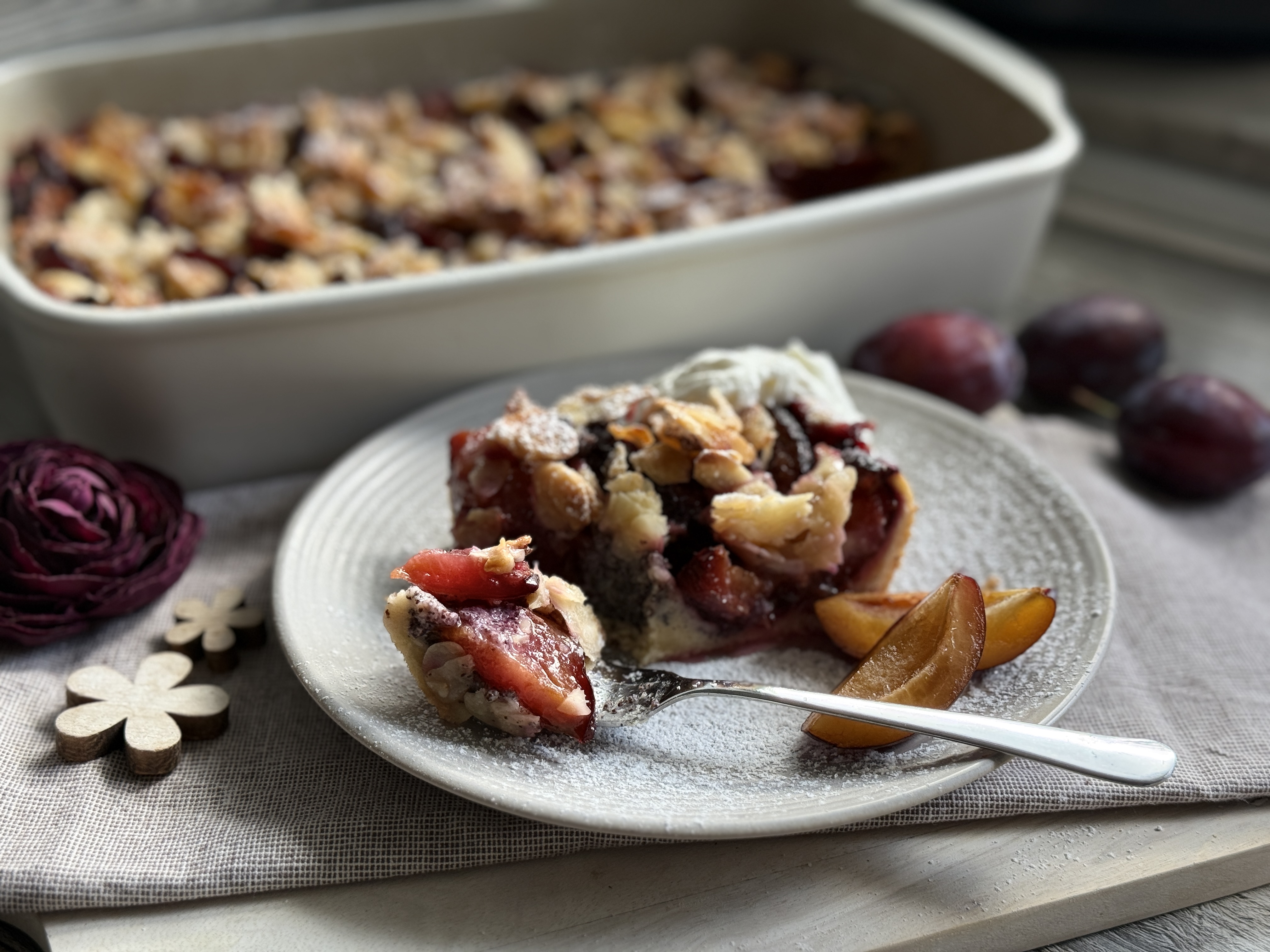 Zwetschgen-Mohnkuchen
