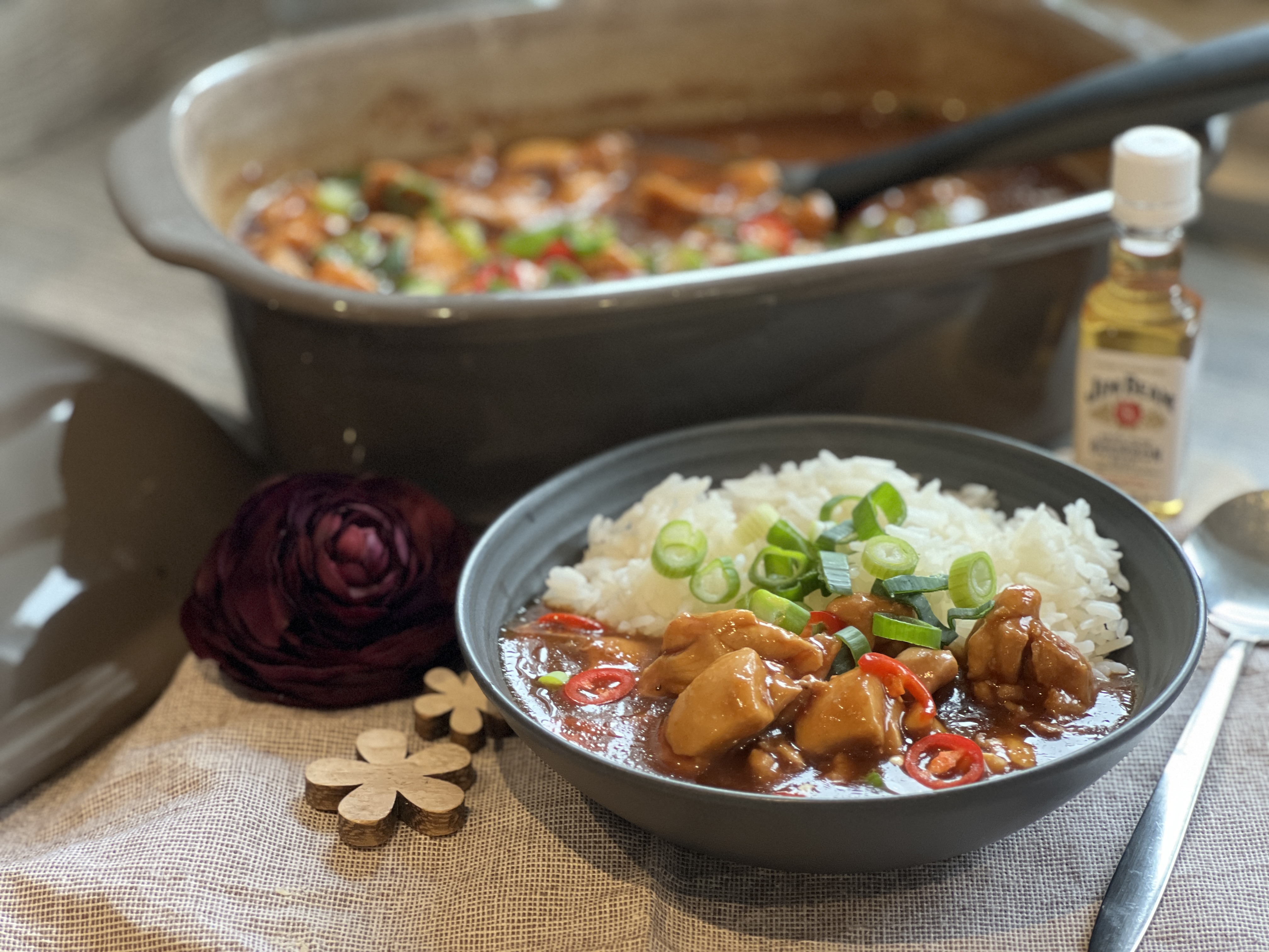 Bourbon-Chicken