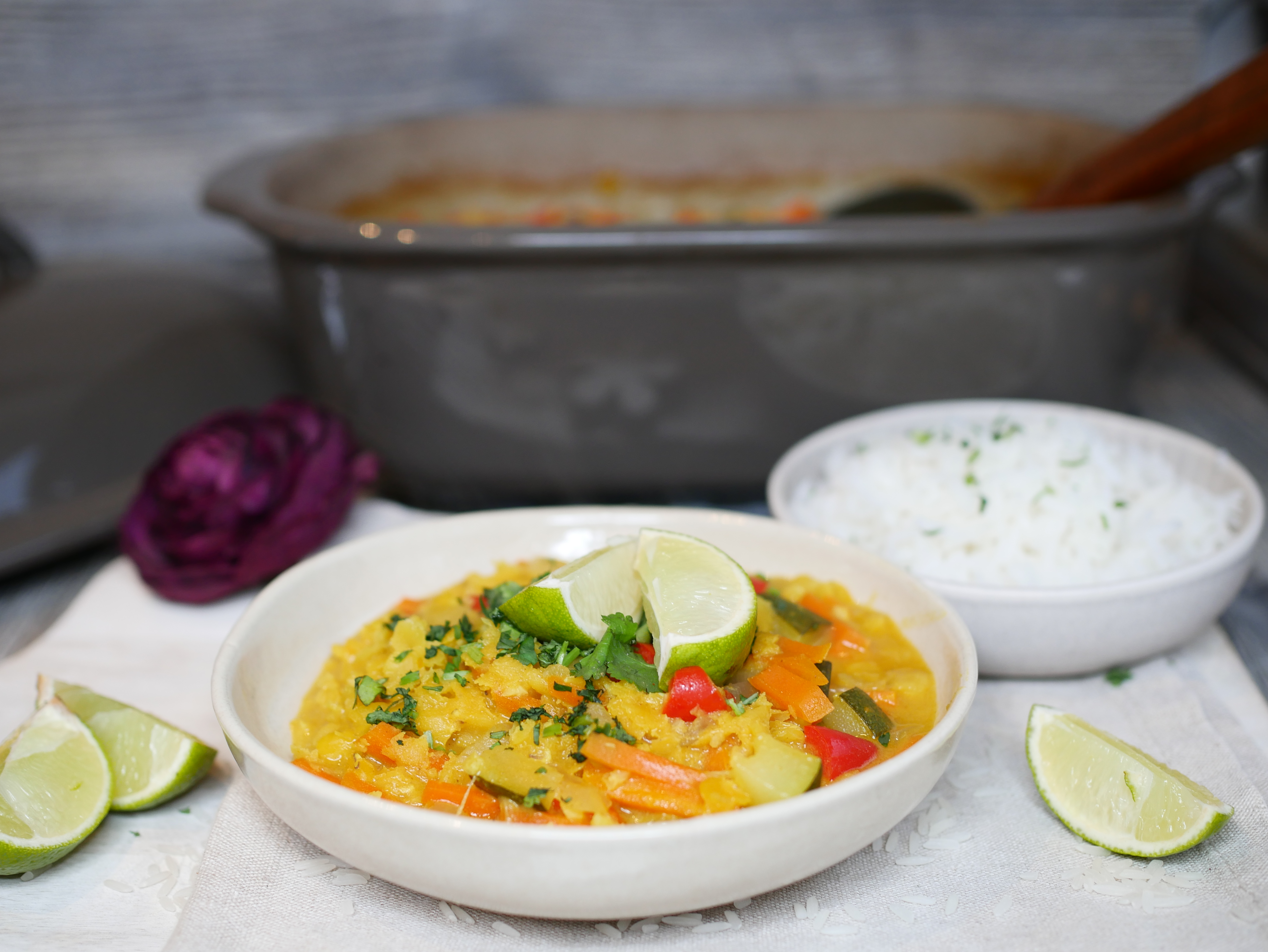 Gemüse-Linsen-Curry