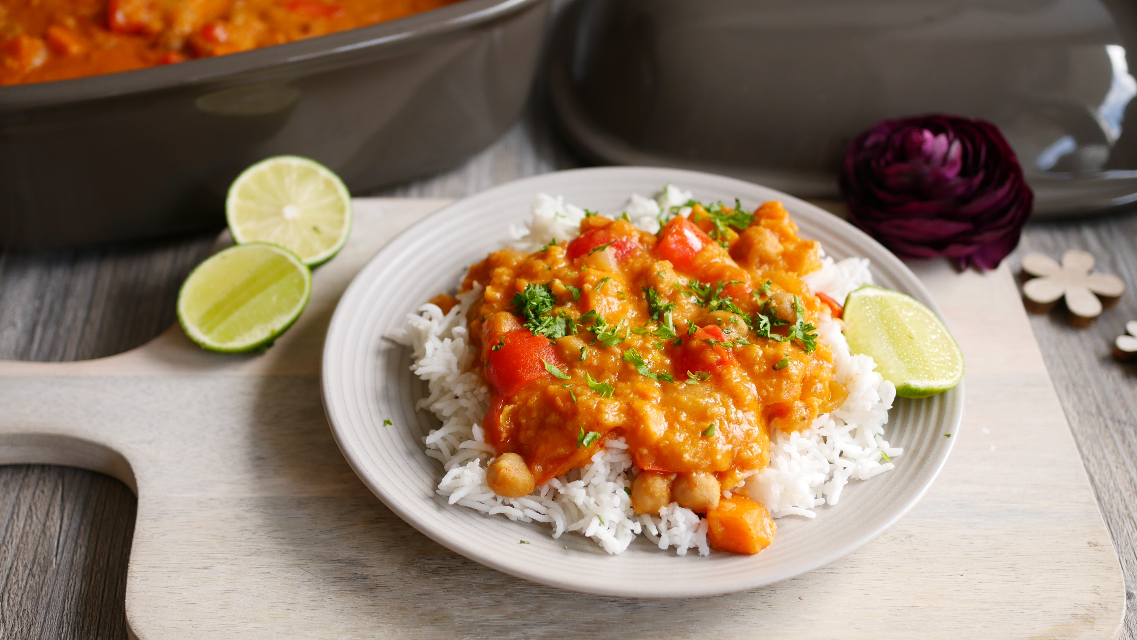 Süßkartoffel-Curry
