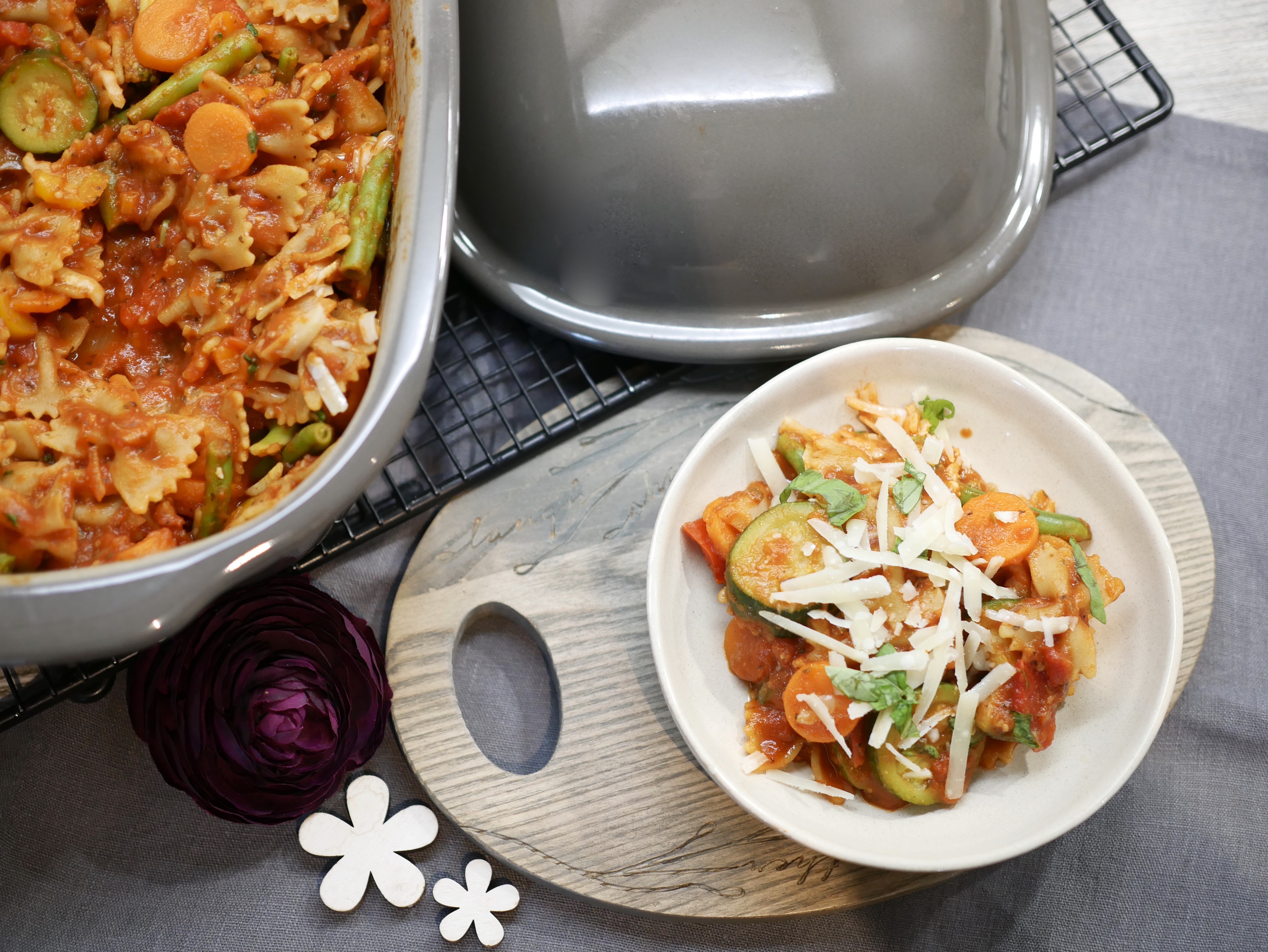 Tomaten-Pasta-Topf