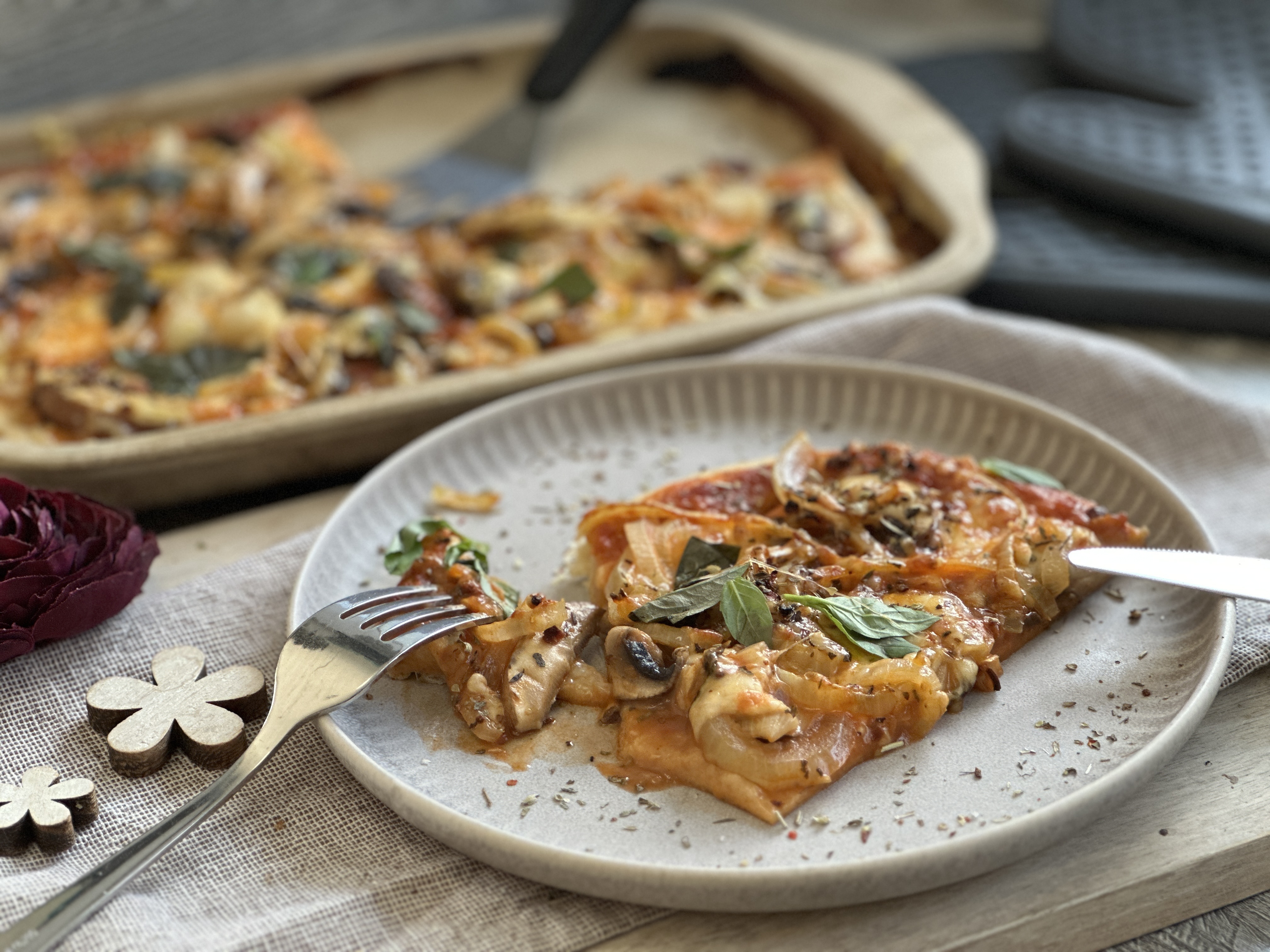 Pizza funghi