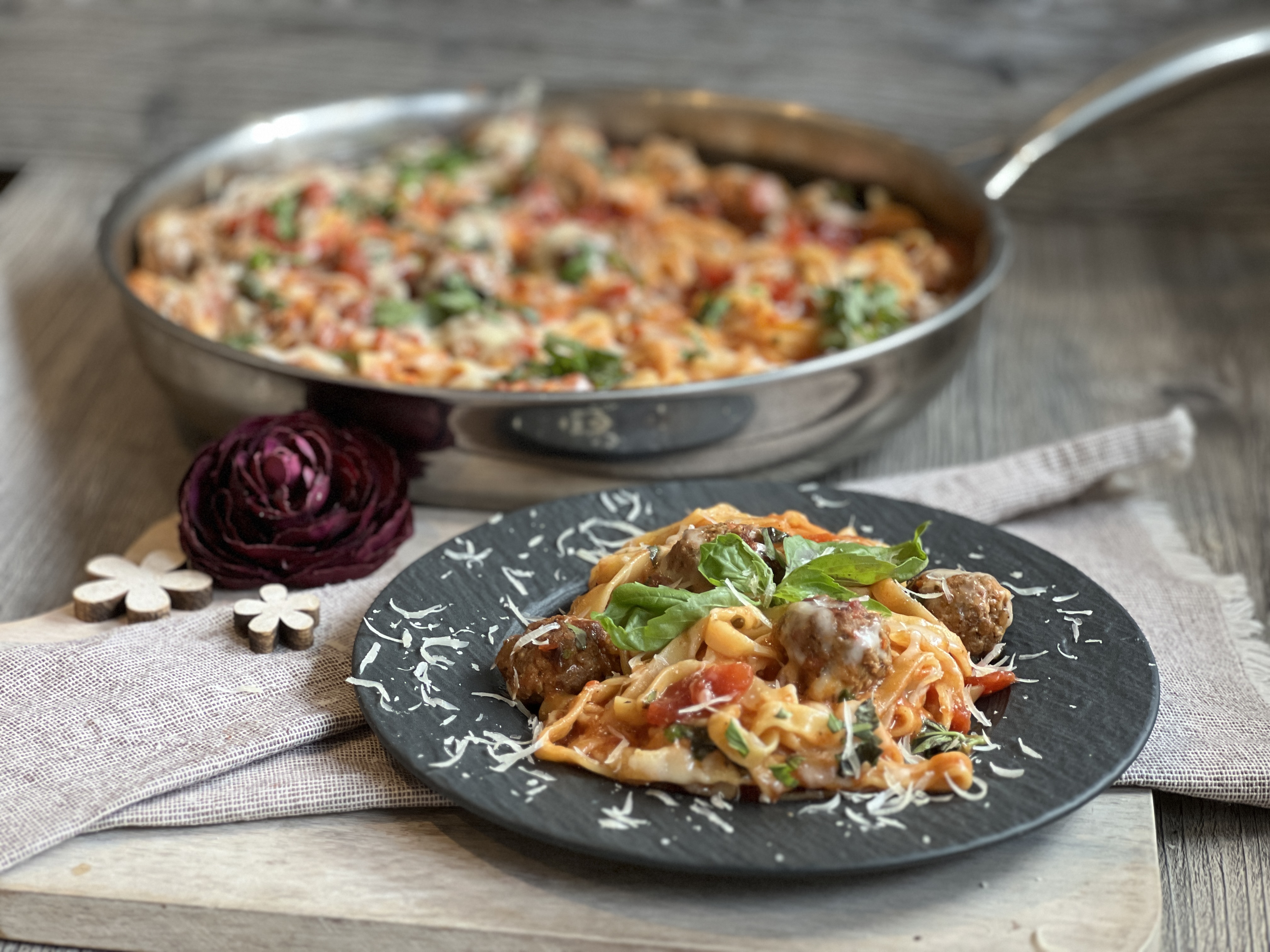 One-Pot-Pasta "Susi und Strolch"