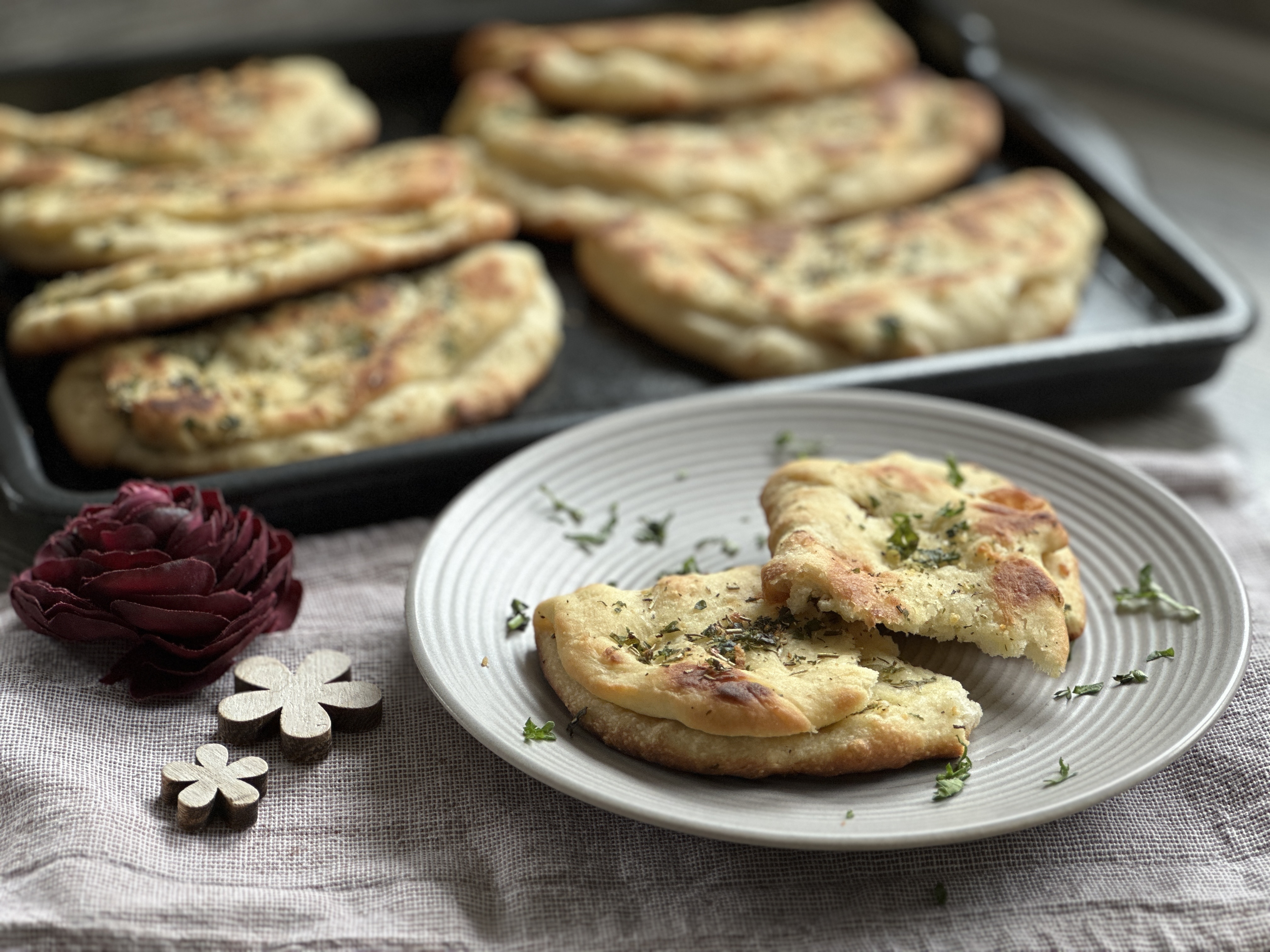Knoblauch-Grillbrot