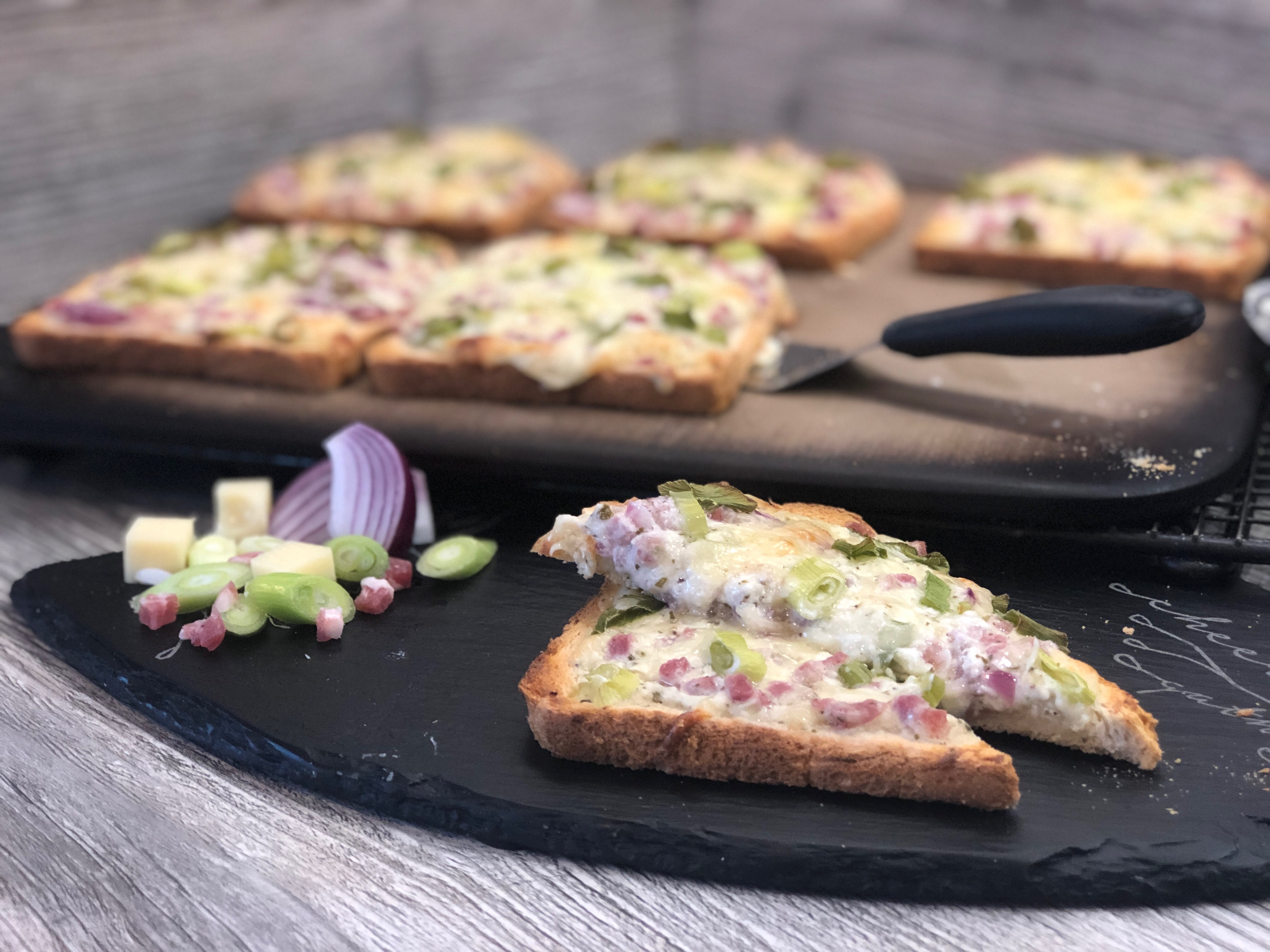 Flammkuchen-Snack