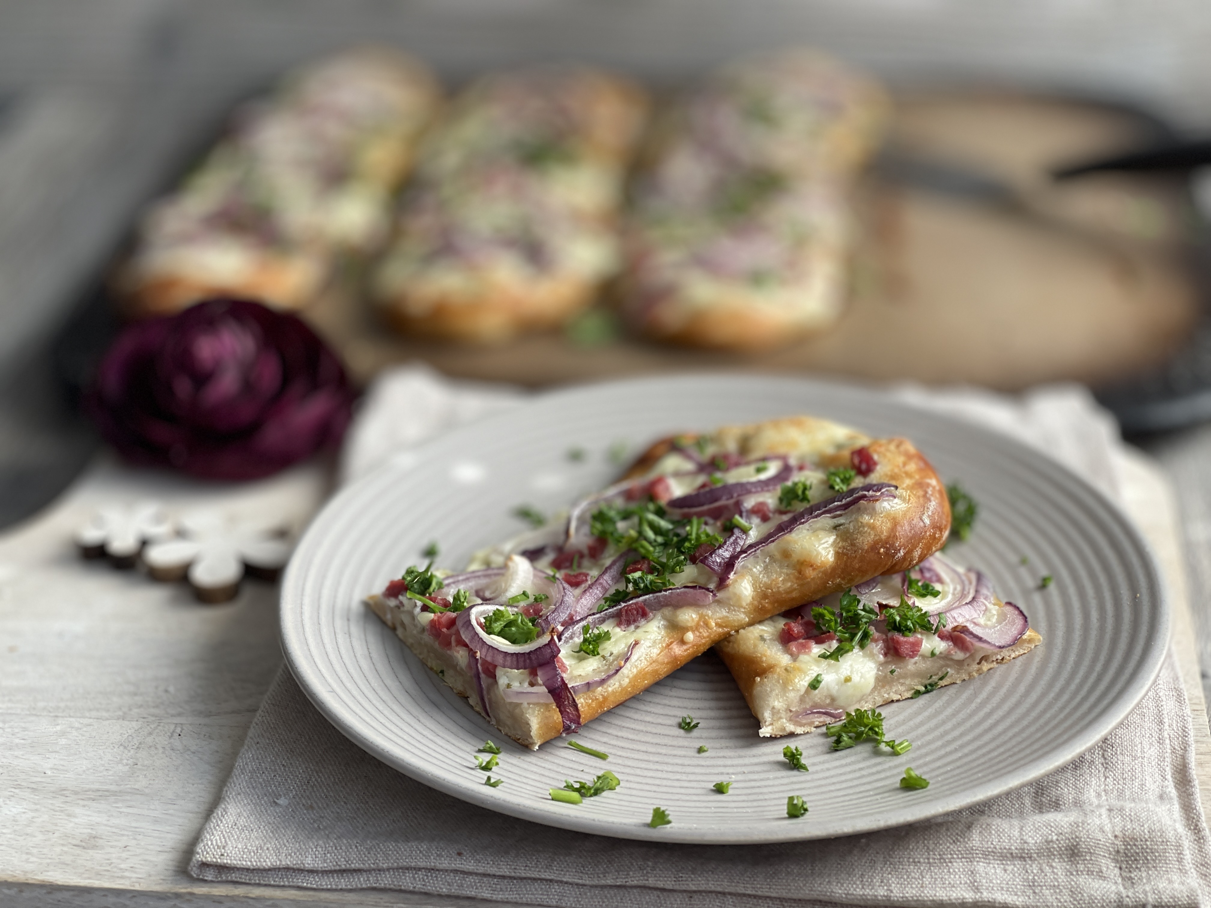 Laugen-Flammkuchen