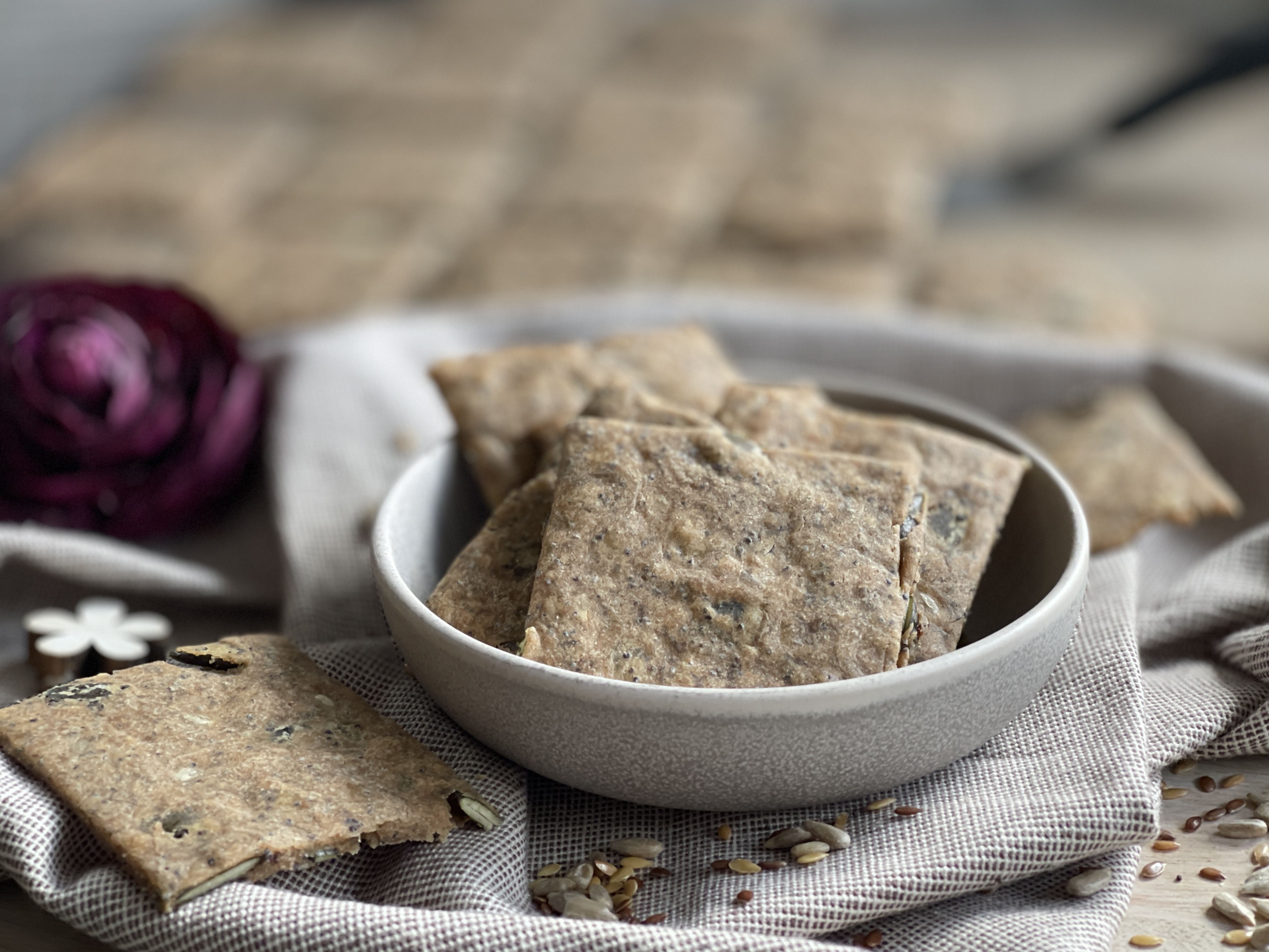 Sauerteig-Cracker